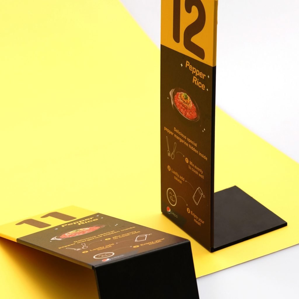 Sign & Display - Menu Standee